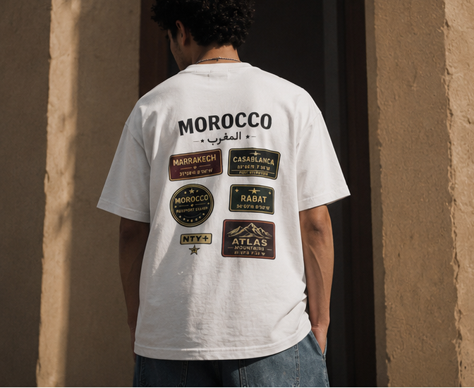 Morocco Passport Edition™ Oversized Tee