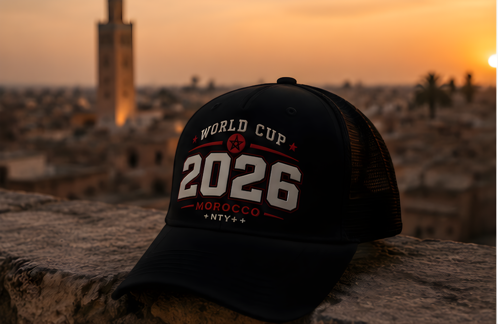 Morocco 2026 World Cup Cap - Black Edition