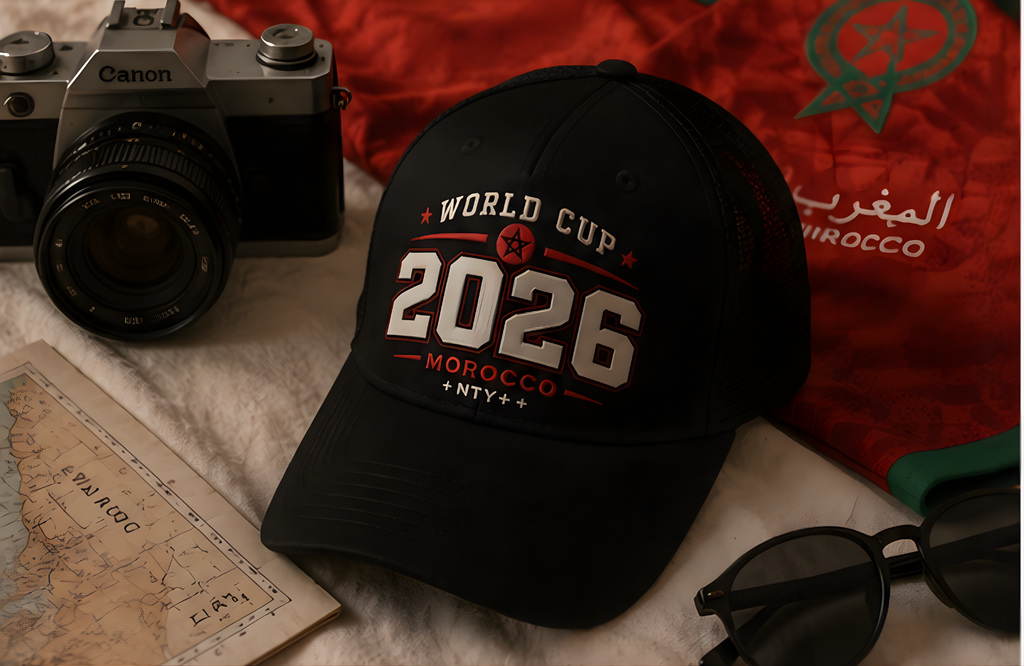 Morocco 2026 World Cup Cap - Black Edition