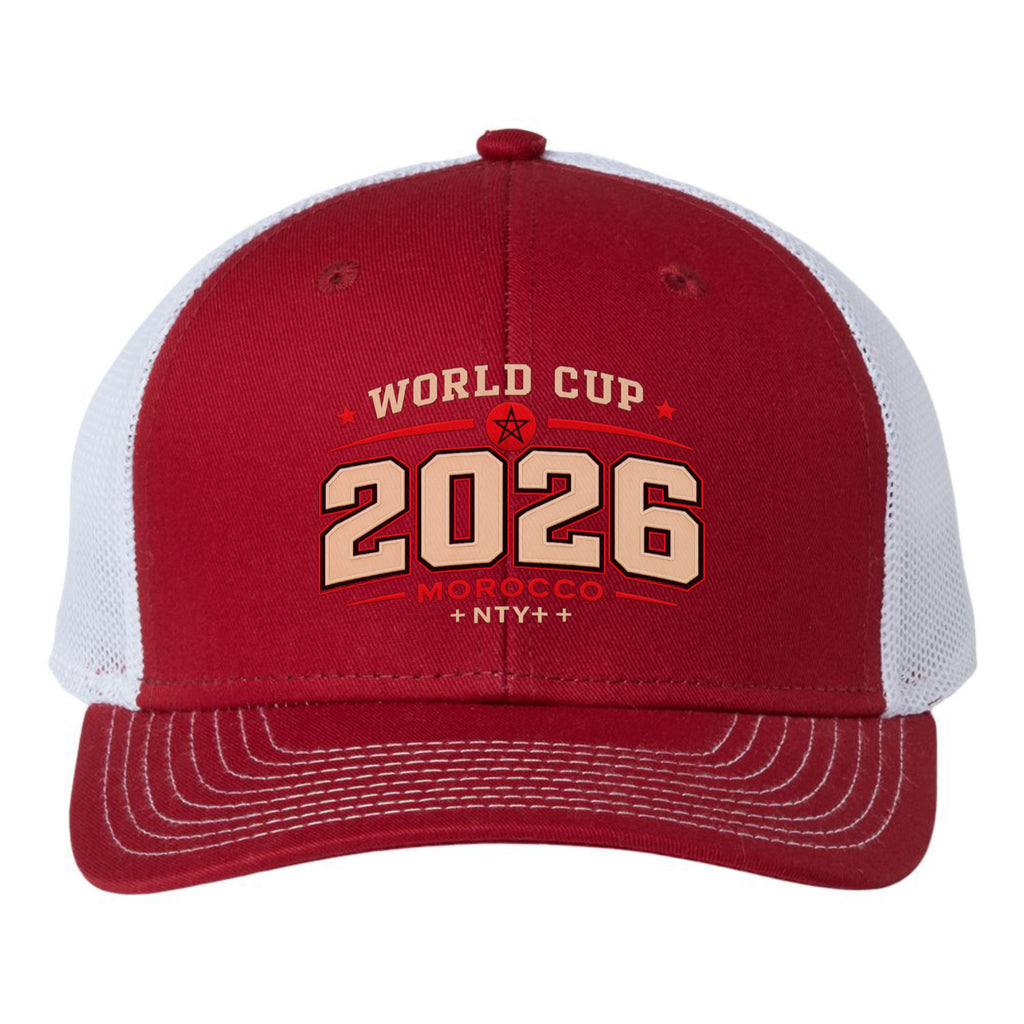 World Cup 2026 Morocco Cap - Red Edition