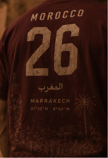 Morocco 26 Supporters Jersey — Marrakech Heritage Edition