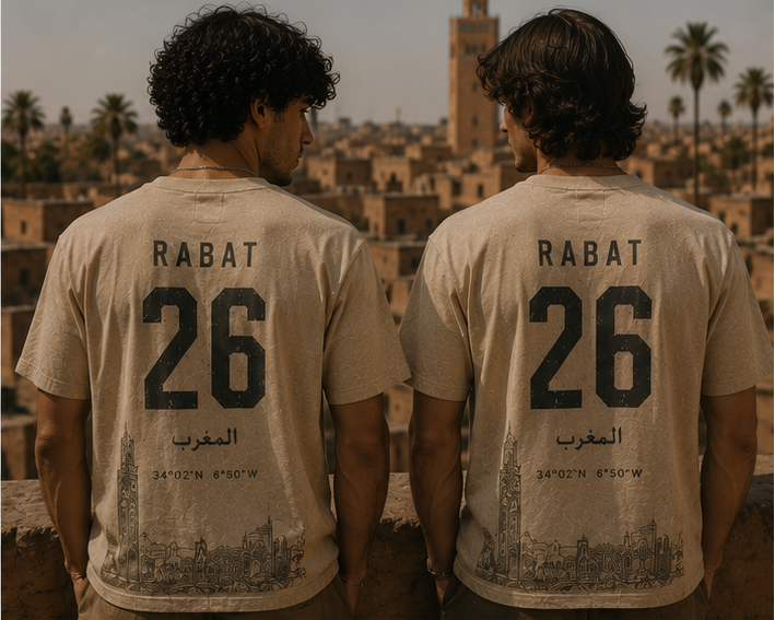 Morocco 26 Supporters Jersey — Rabat Capital Edition