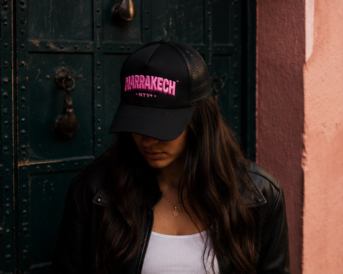 Marrakech Bubble Cap - Black Edition