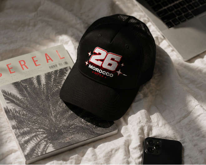 Morocco 26 Cap - Black Edition