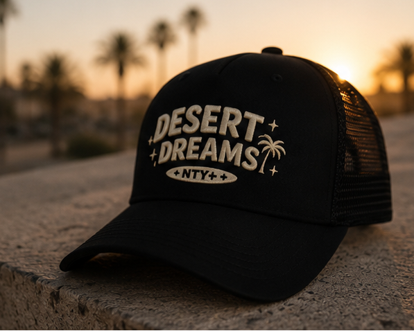 Desert Dreams Cap - Black Edition