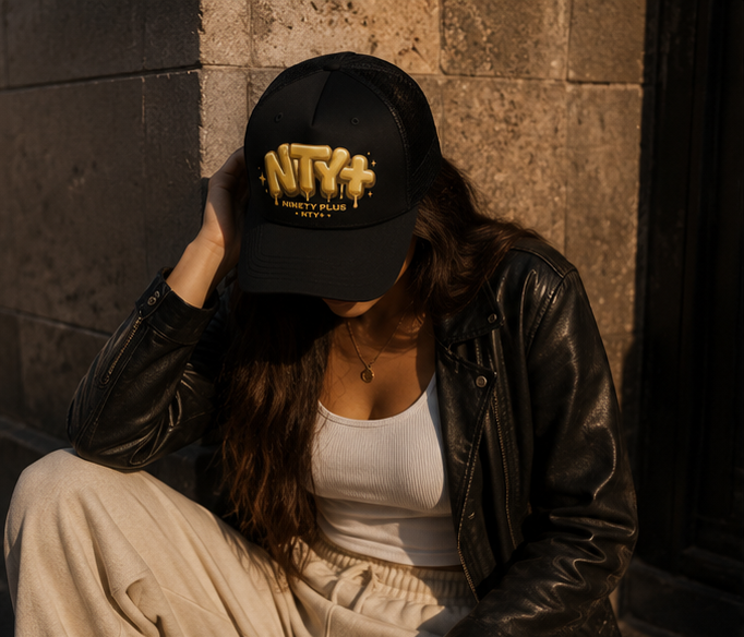 NTY+ Signature Cap - Black Gold Edition