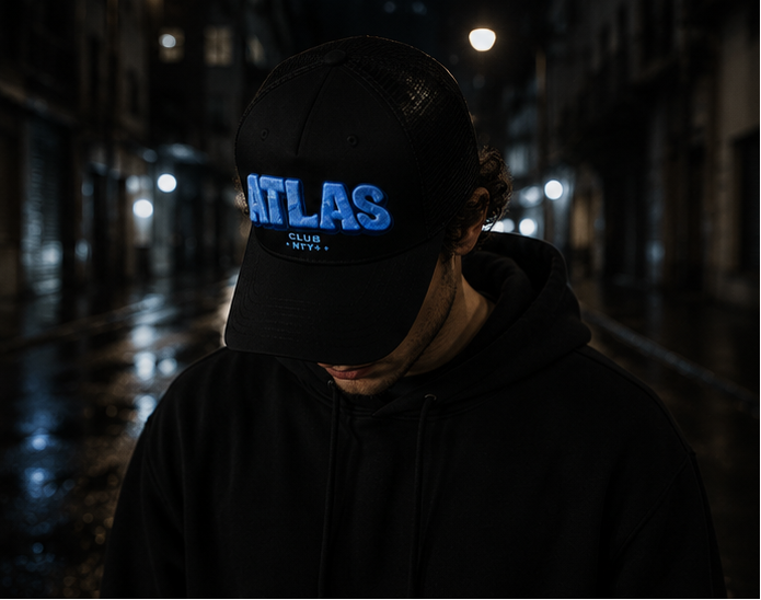Atlas Club Cap - Black Edition