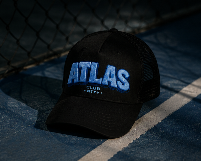 Atlas Club Cap - Black Edition