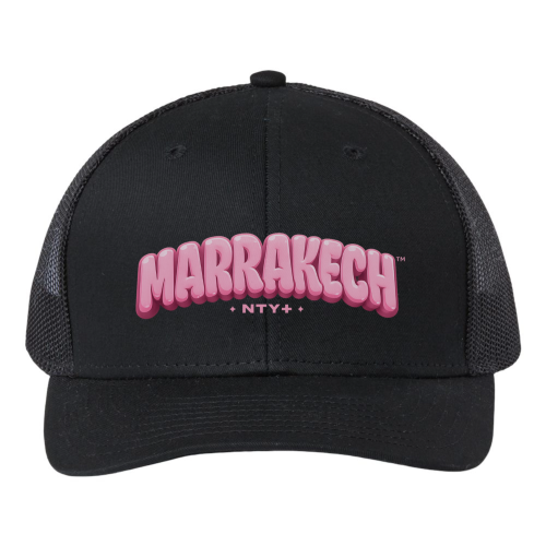 Marrakech Bubble Cap - Black Edition